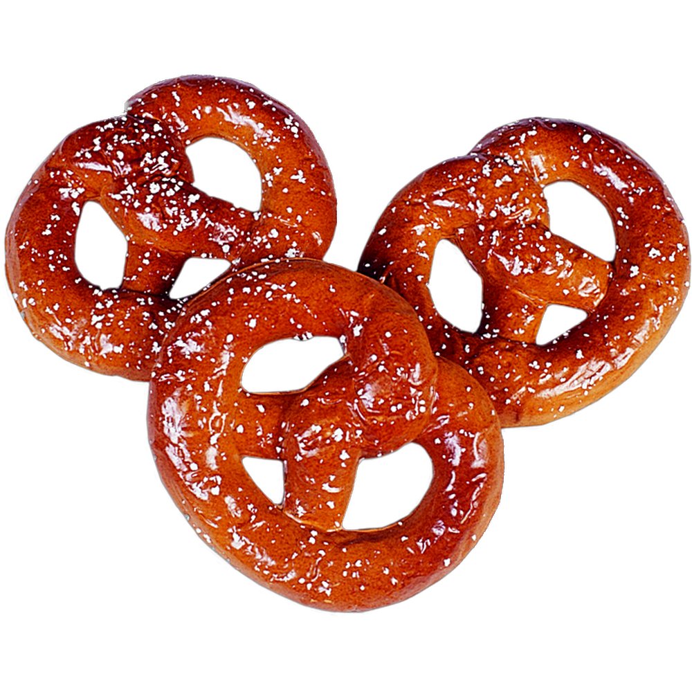 Brezel, Kunststoff, 12 x 10 cm