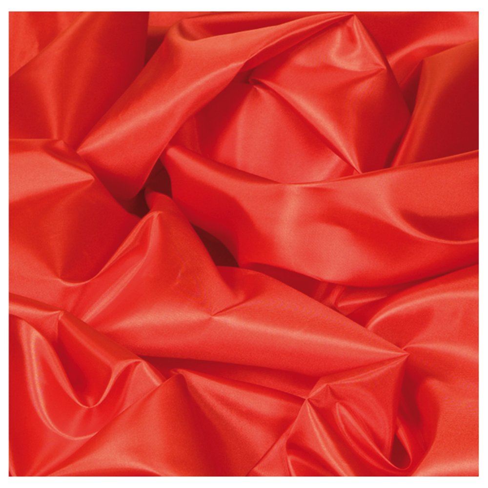 Polyester-Taft Stoff hellrot, 150 cm breit