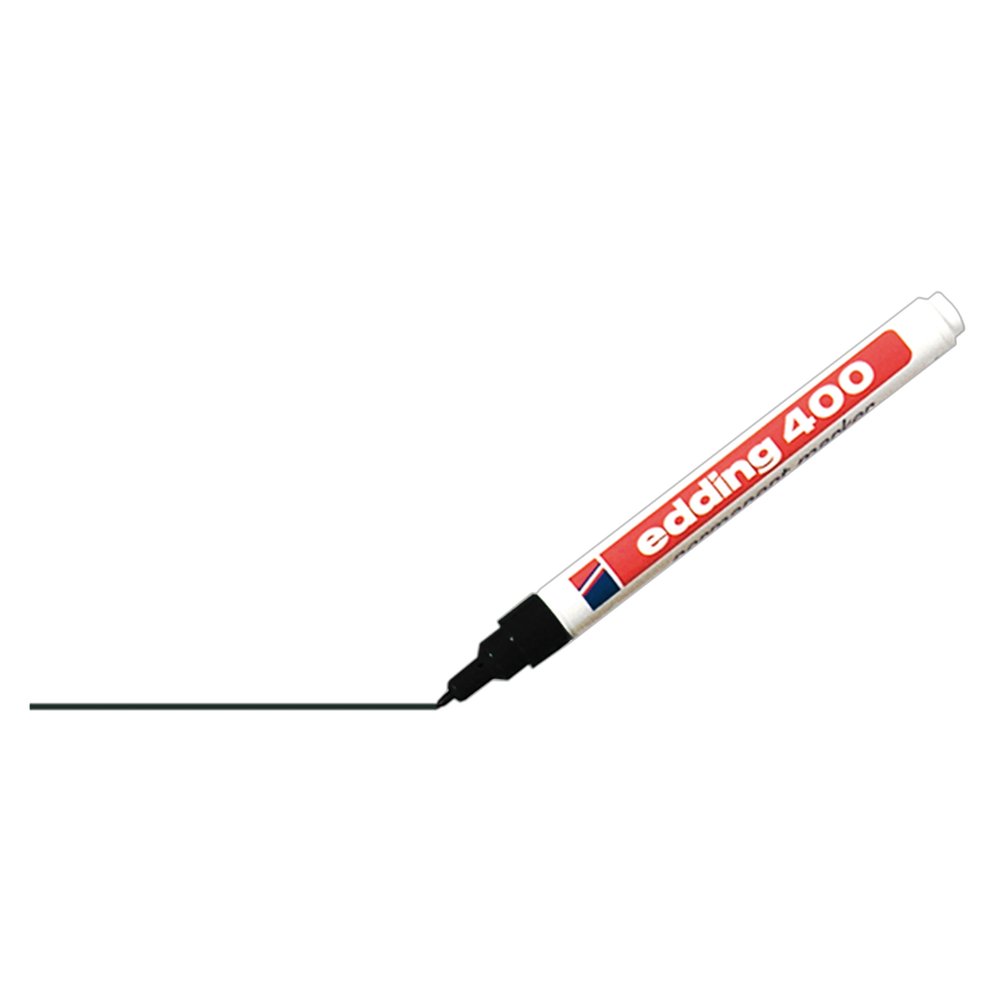 Edding 400 Permanentmarker schwarz, 1 mm Spitze