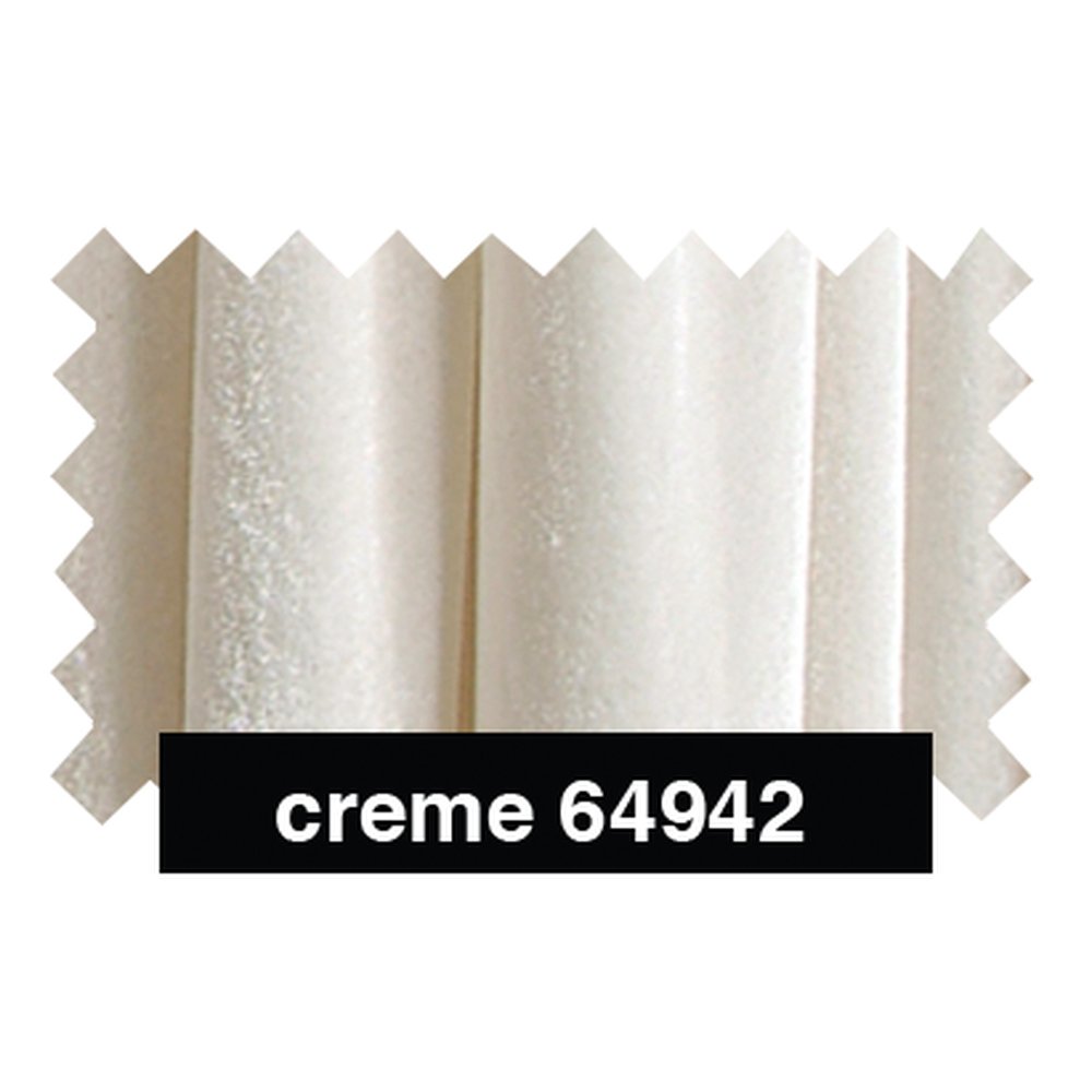 Samt Stoff Chopin creme, 150 cm breit