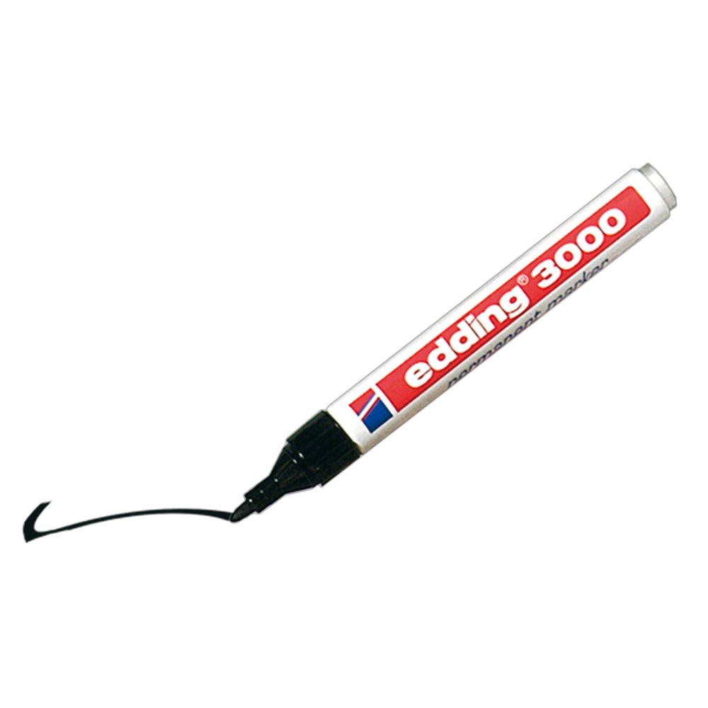 Edding 3000 Permanentmarker schwarz, 1,5-3 mm Rundspitze