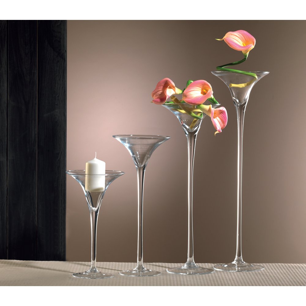 Glasvase Cocktail klar, Ø 17 x H 30 cm