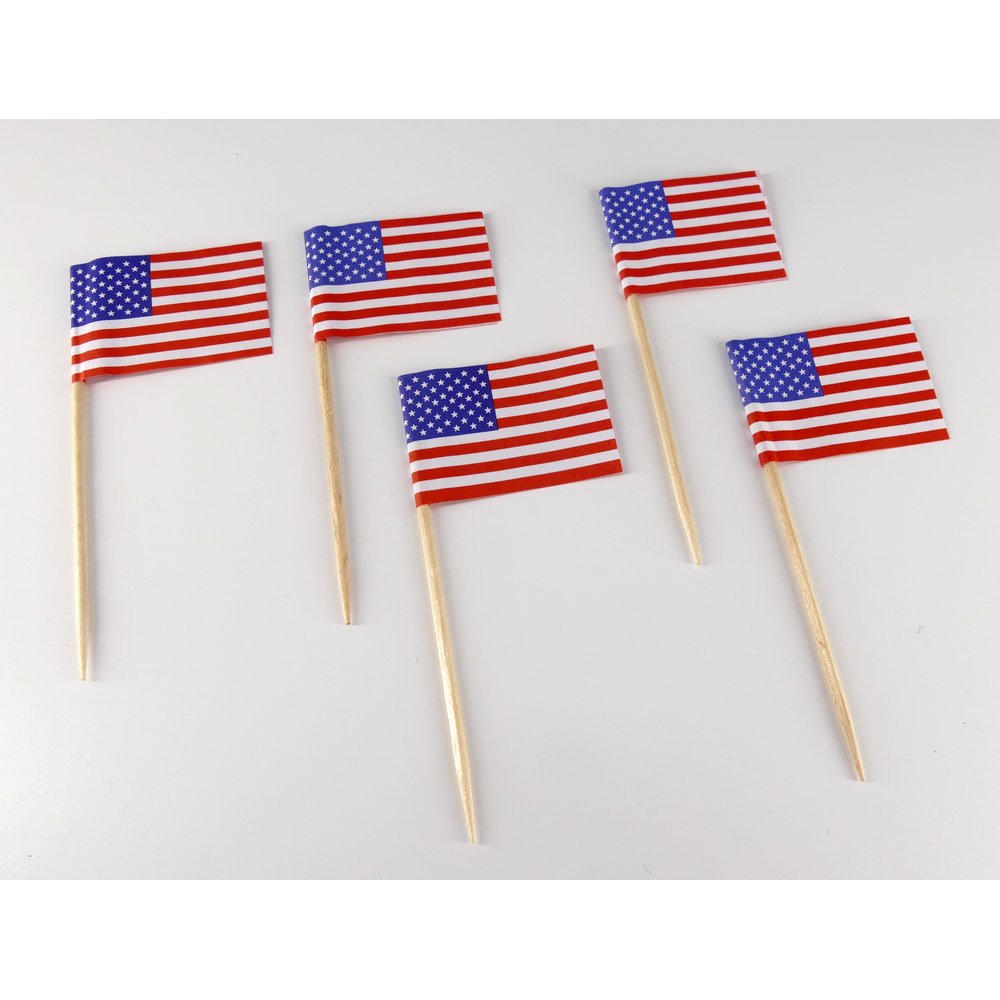 Flaggenpicker USA 200 Stück