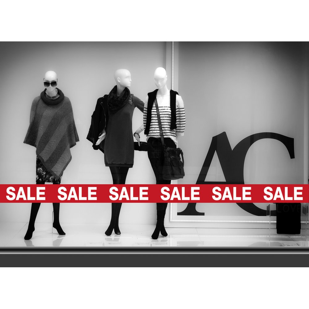 Ankleber XXL SALE 250 x 15 cm