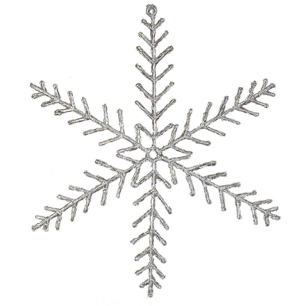 Eiskristall silber-klar, Ø 58 cm