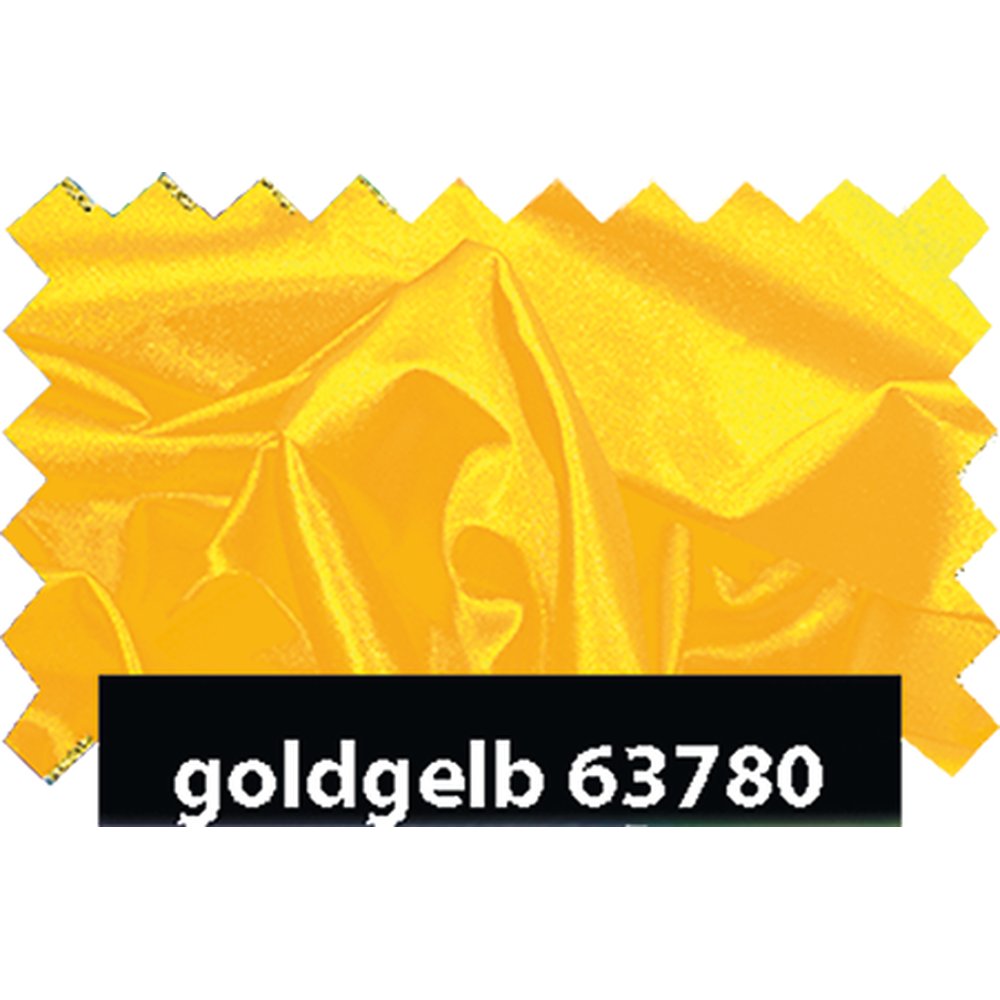 Stoff Trilobe goldgelb-glänzend, 145 cm breit