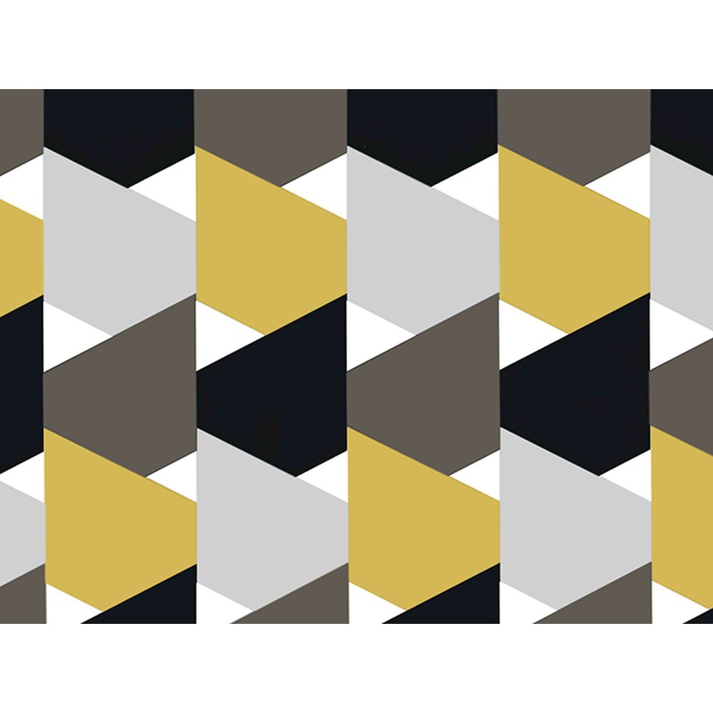 Geschenkpapier Retro B grautöne-gold, 70 cm x 25 m