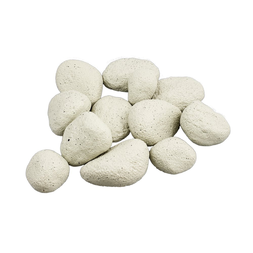 Kieselsteine im Beutel, 12 Stück, 8-12 cm