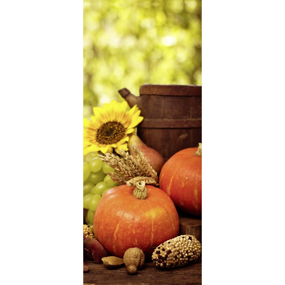 Banner Kürbis-Sonnenblume, 75 x 180 cm