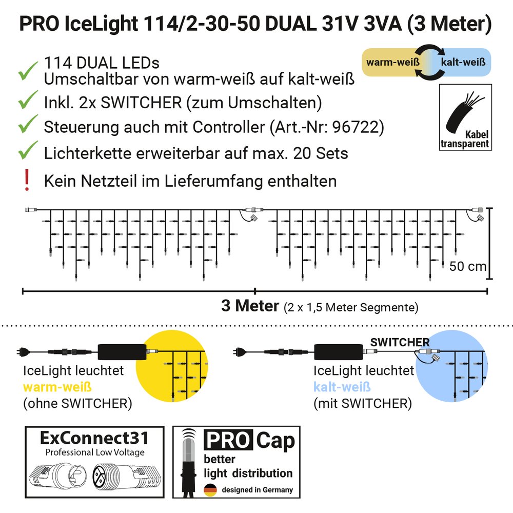 PRO IceLight 30-50 DUAL 31V