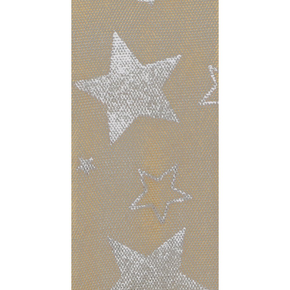 Band Sterne khaki-silber, 40 mm x 20 m