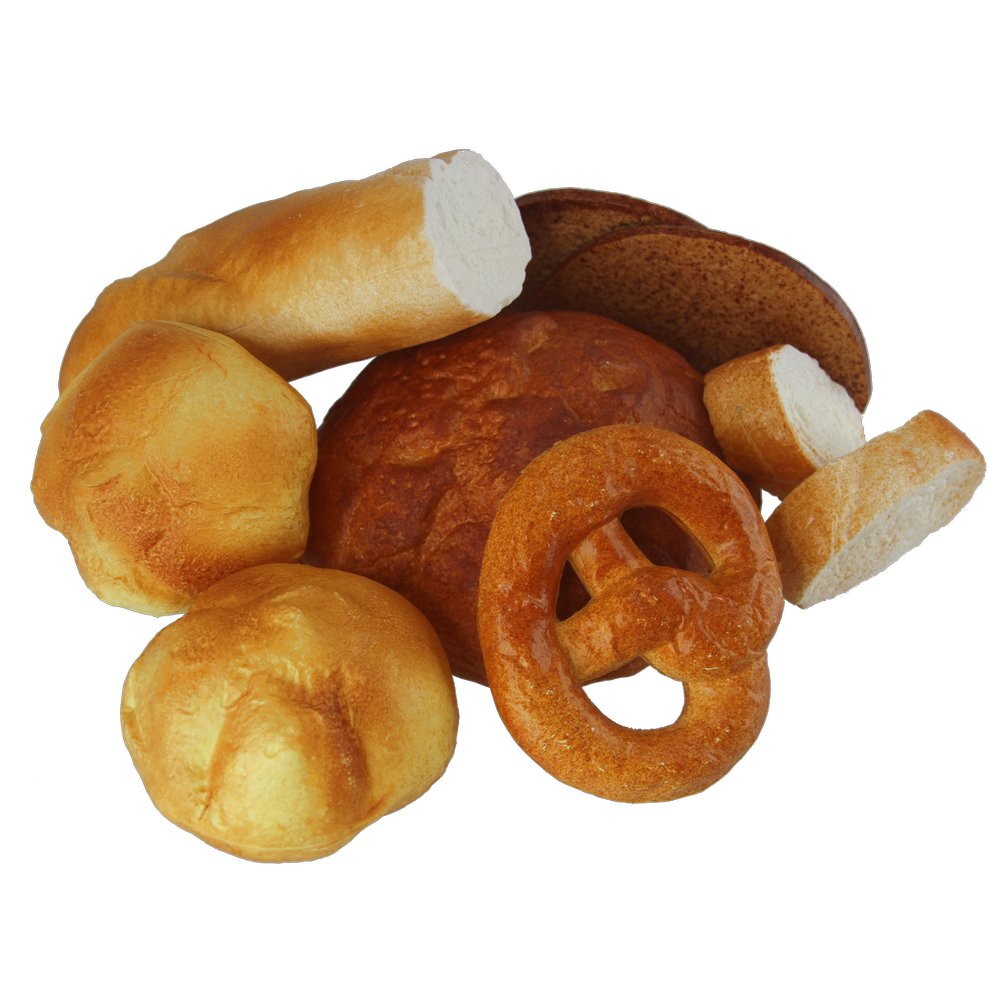 Backwaren Attrappen-Set, 7-teilig