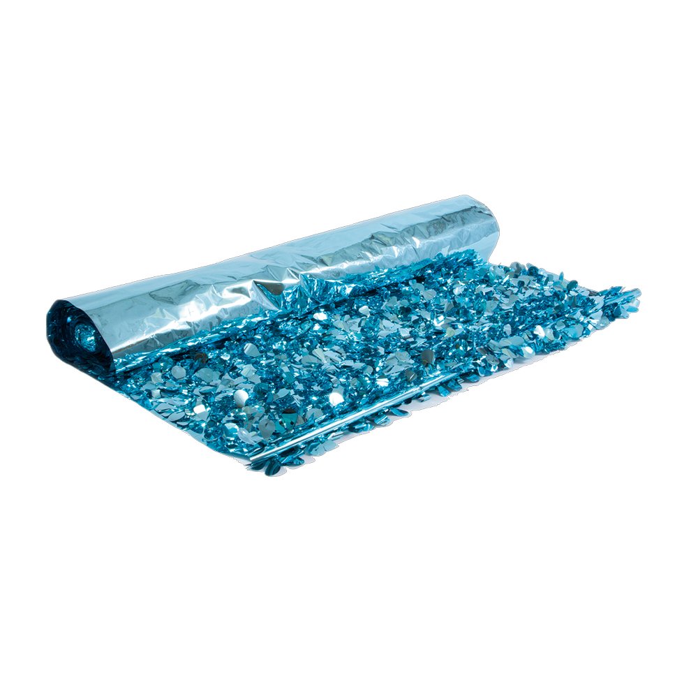 Effektfolie metallic türkis, B90 cm, lfmtr.