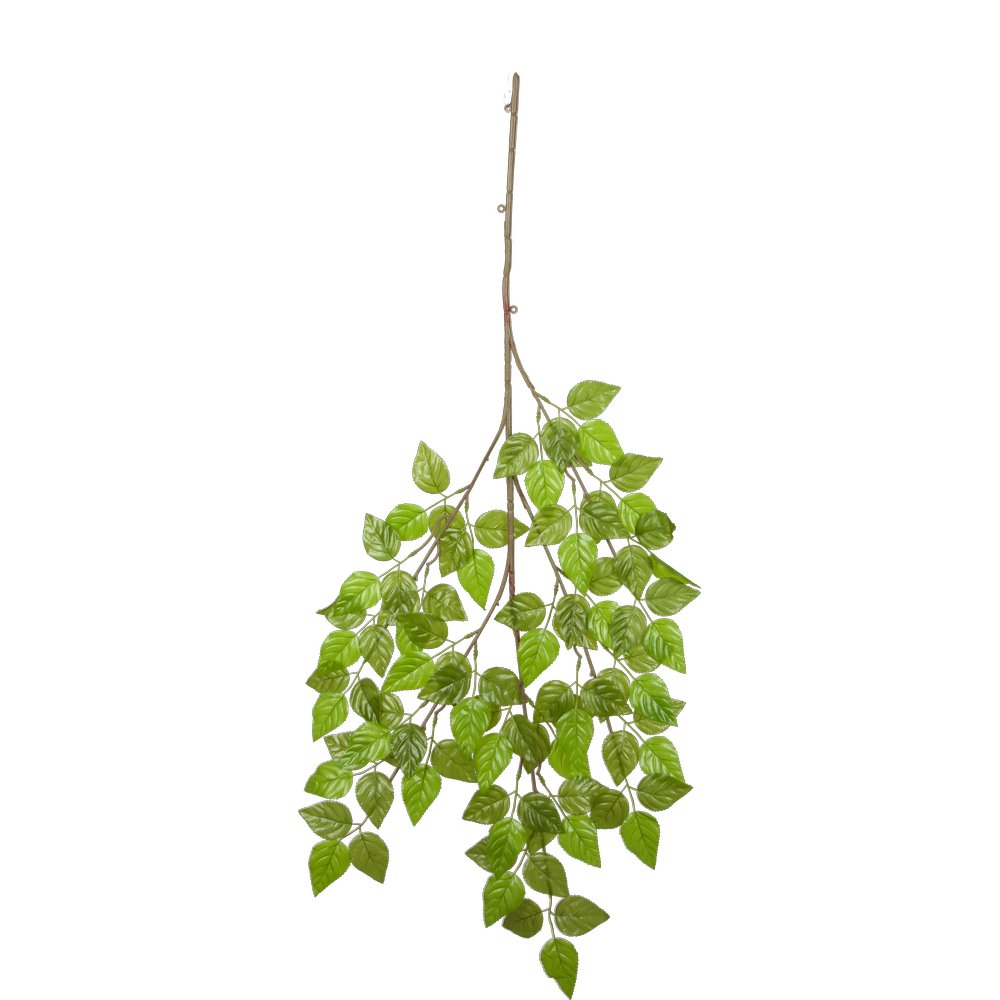 Birkenzweig 105 Blätter grün/hellgrün, 110 cm