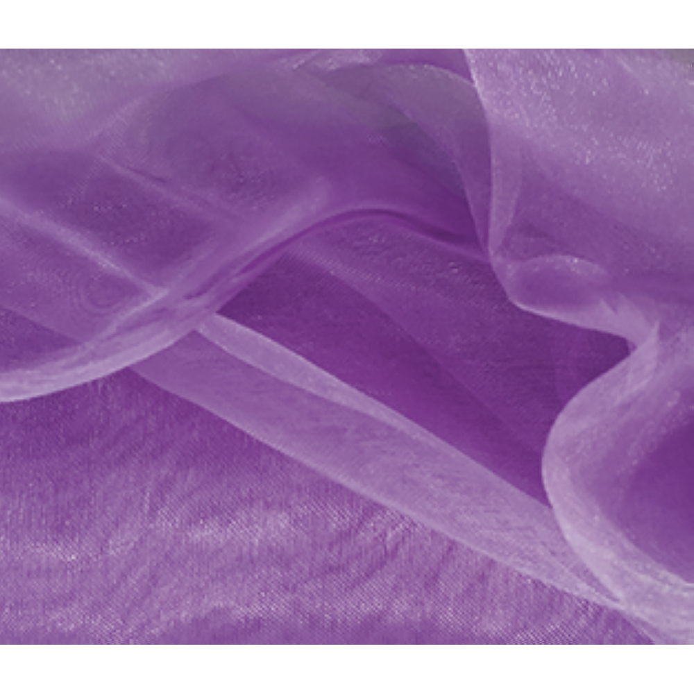 Organza Stoff flieder, 145 cm breit