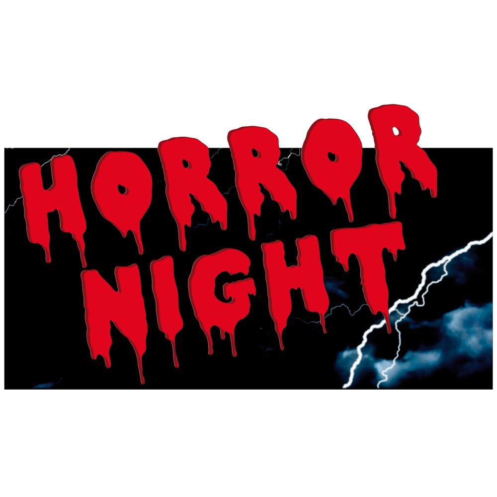 Halloween Wanddeko Horror Night PVC 30 x 55 cm