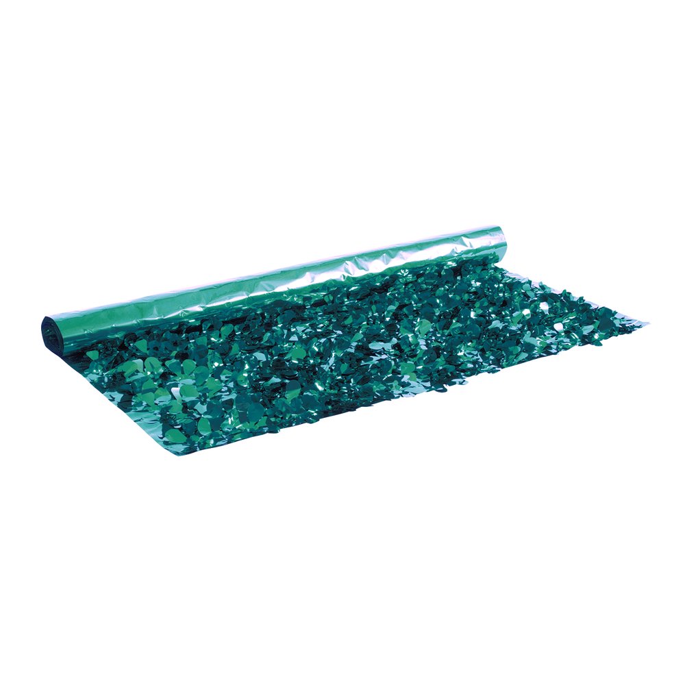 Effektfolie metallic blaugrün, B90 cm, lfmtr.