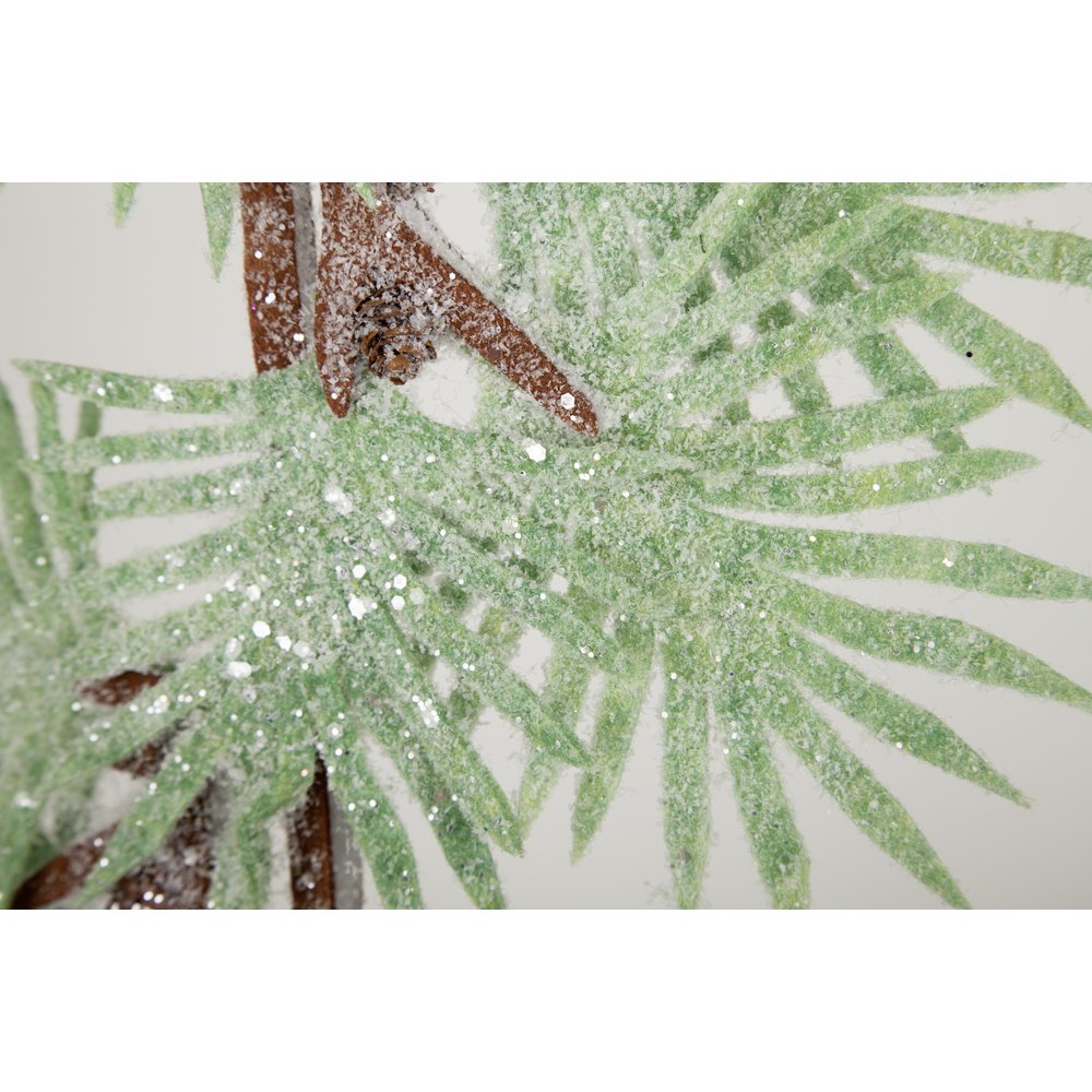 Fächerblattgirlande Winterland, 33 x 160 cm