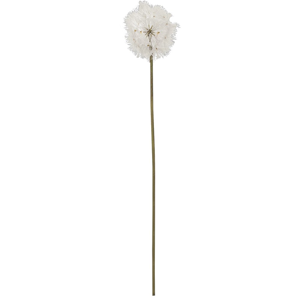 Pusteblume Single grün/weiß, 70 cm, Ø 12 cm