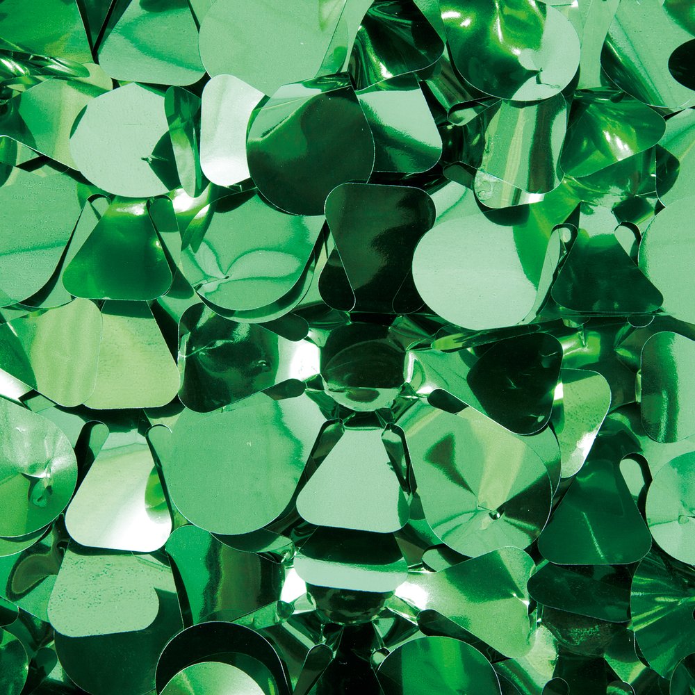 Effektfolie metallic grün, B90 cm, lfmtr.