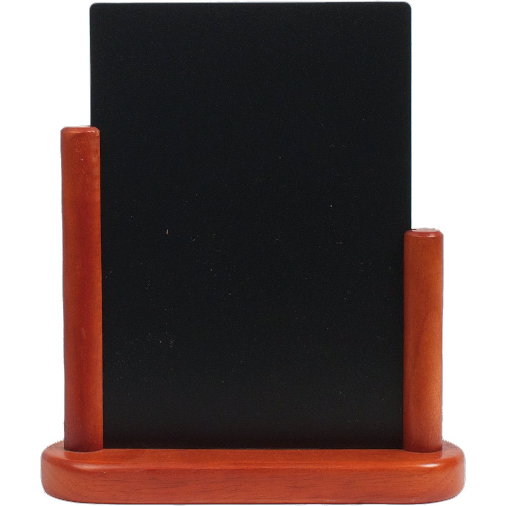 Info-Schiefertafel Elegant mahagoni, DIN A5