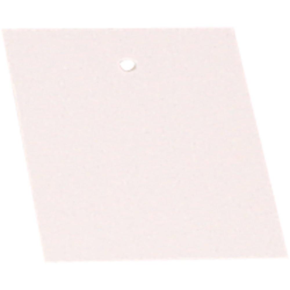 Etikettenanhänger Blanco 35 x 45 mm weiß 1000 Stück