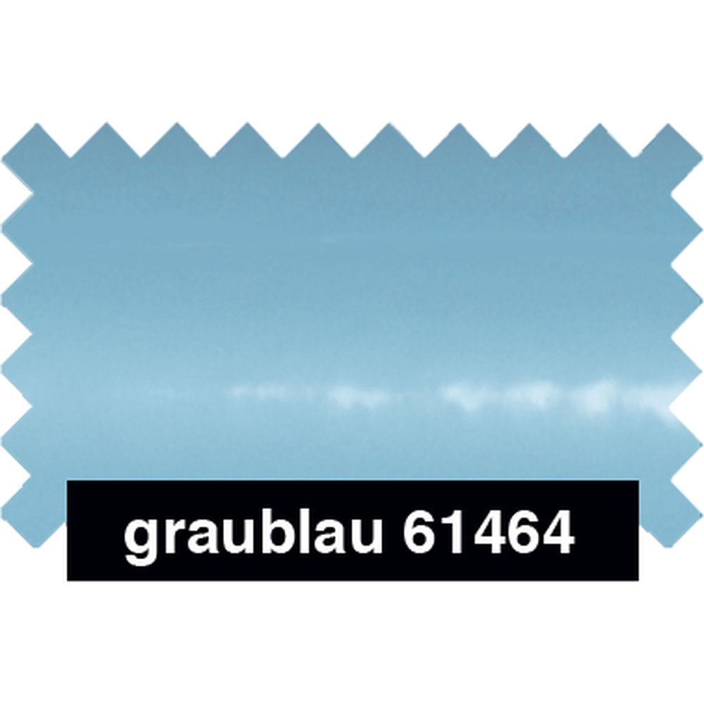 Lackfolie graublau, 130 cm breit, doppellagig