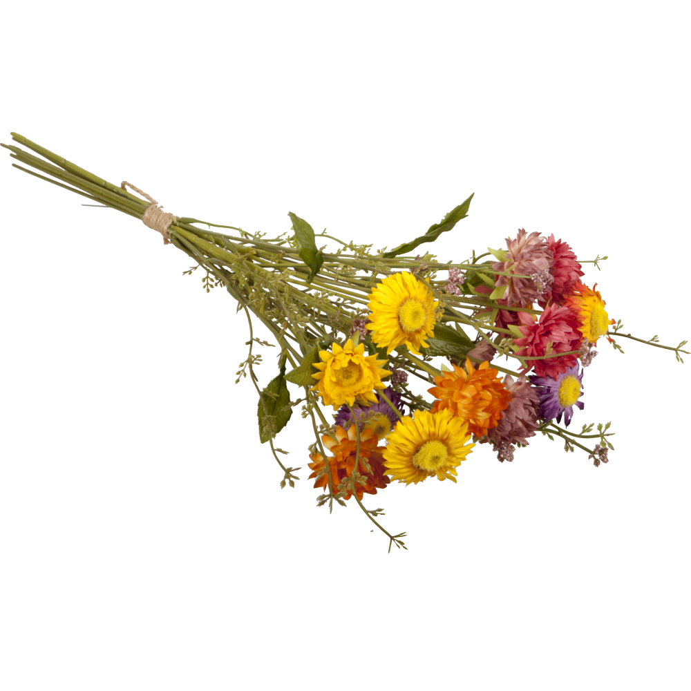 Strohblumen Strauß herbstbunt mix, Ø 25 x H 45 cm