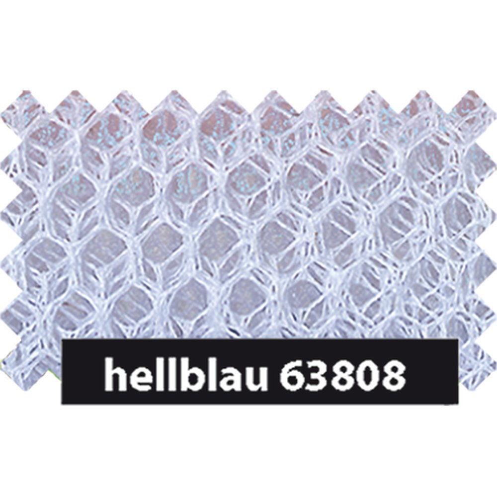 Tüll Stoff hellblau, 140 cm breit