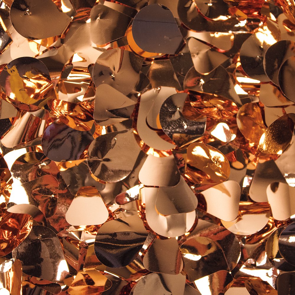 Effektfolie metallic kupfer, B90 cm, lfmtr.