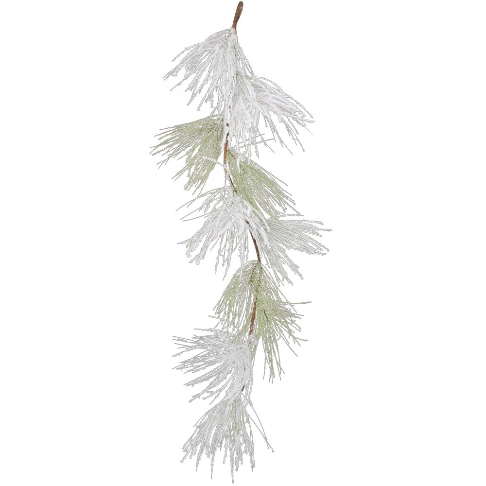 Girlande Winterfrost geeist, 120 cm, Ø ca. 30 cm