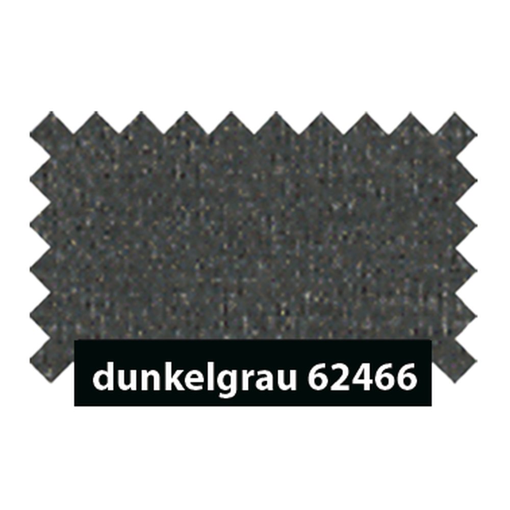 Molton Baumwollstoff dunkelgrau, 130 cm breit