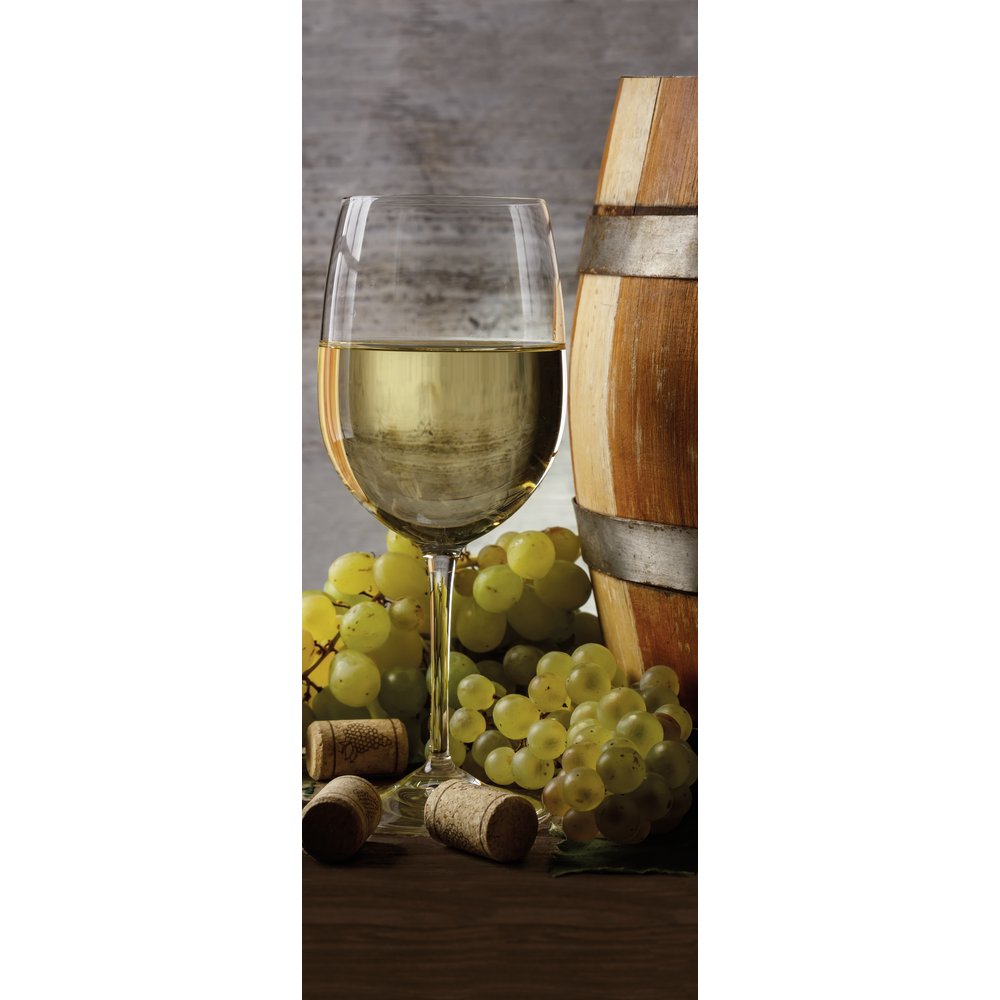 Banner Vino blanco Weißwein, 75 x 180 cm