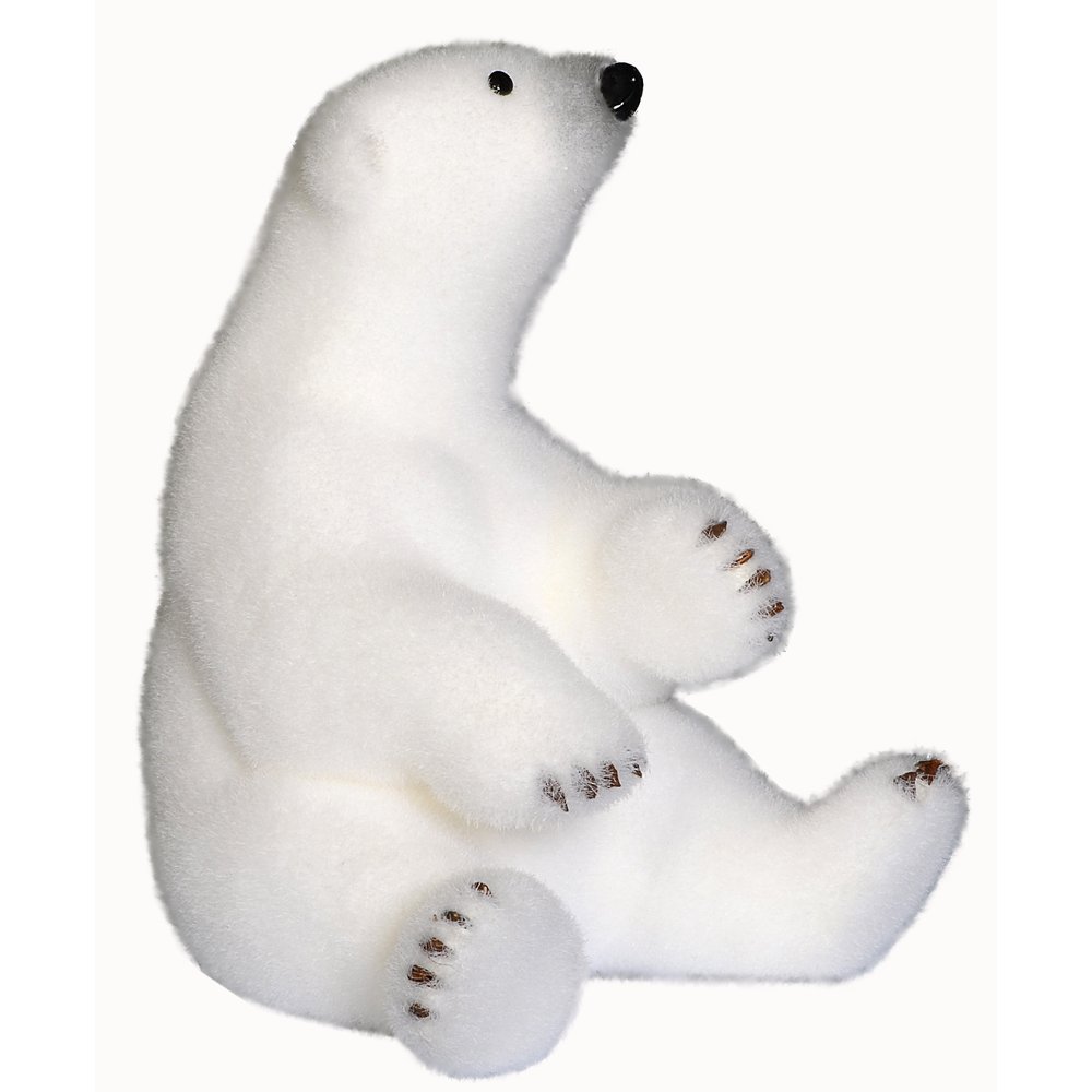 Eisbär Polar M sitzend, 28 x 28 x 32 cm