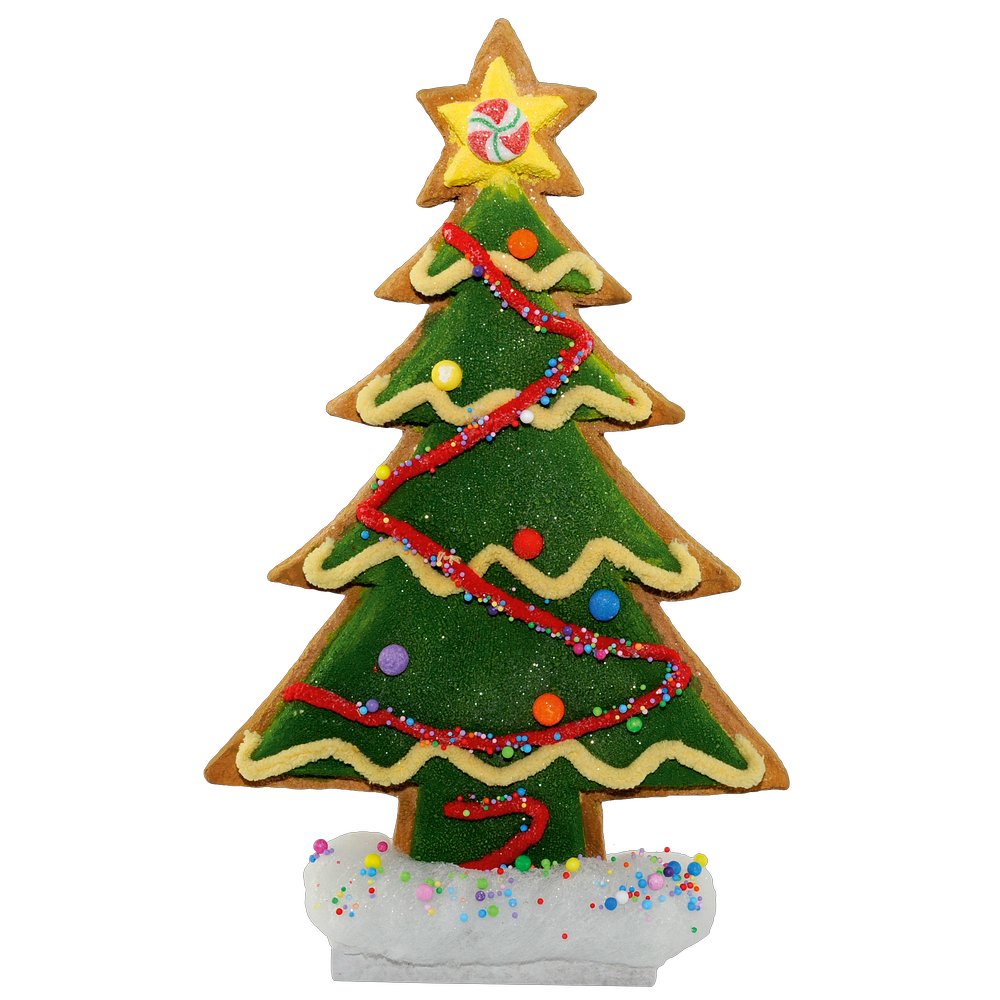 Candy Tanne Schaumstoff mit Stern, 45 cm