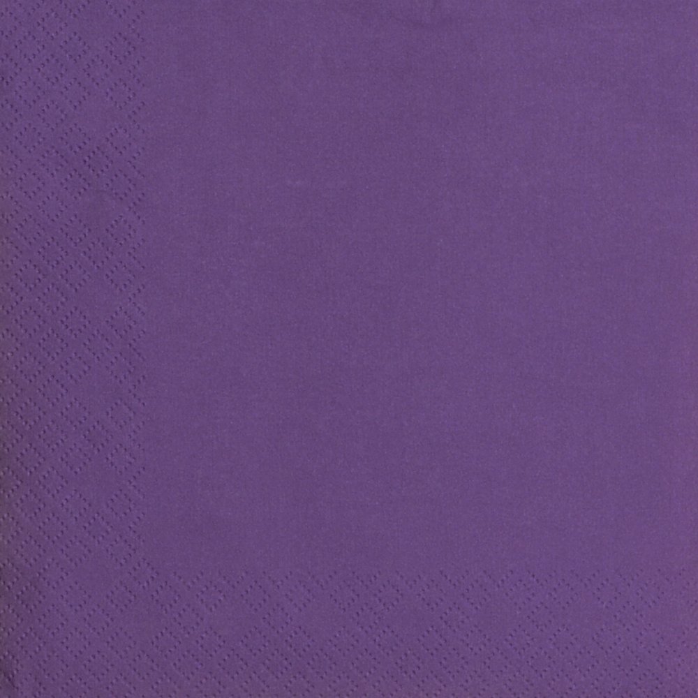 Servietten Deluxe Deco lila, 20 Stück 33 cm