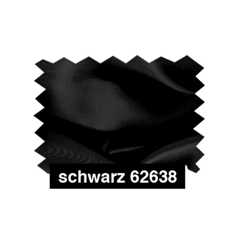 Polyester-Taft FR Stoff schwarz, 150 cm breit, schwer entflammbar