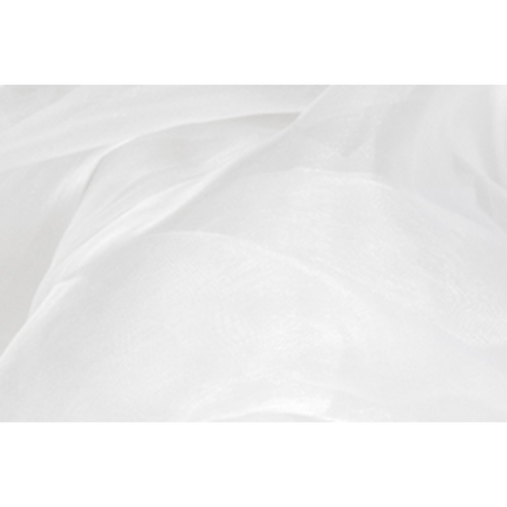 Chiffon Souplesse Stoff weiß, 150 cm breit