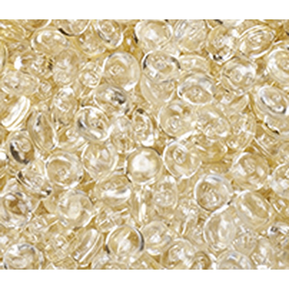 Crystalpearls in 200 ml Dose champagner, Ø 4-6 mm