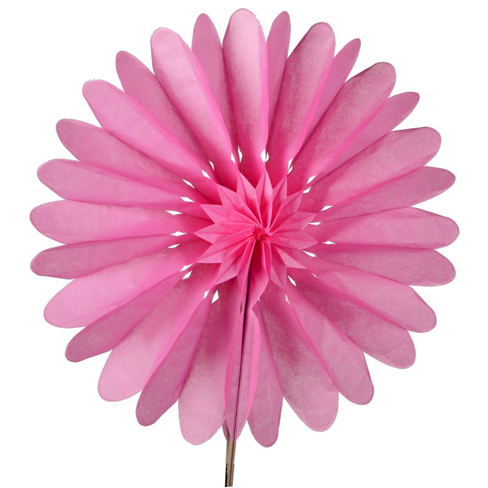 Faltrosette Paper B1 fuchsia, Ø 35 cm