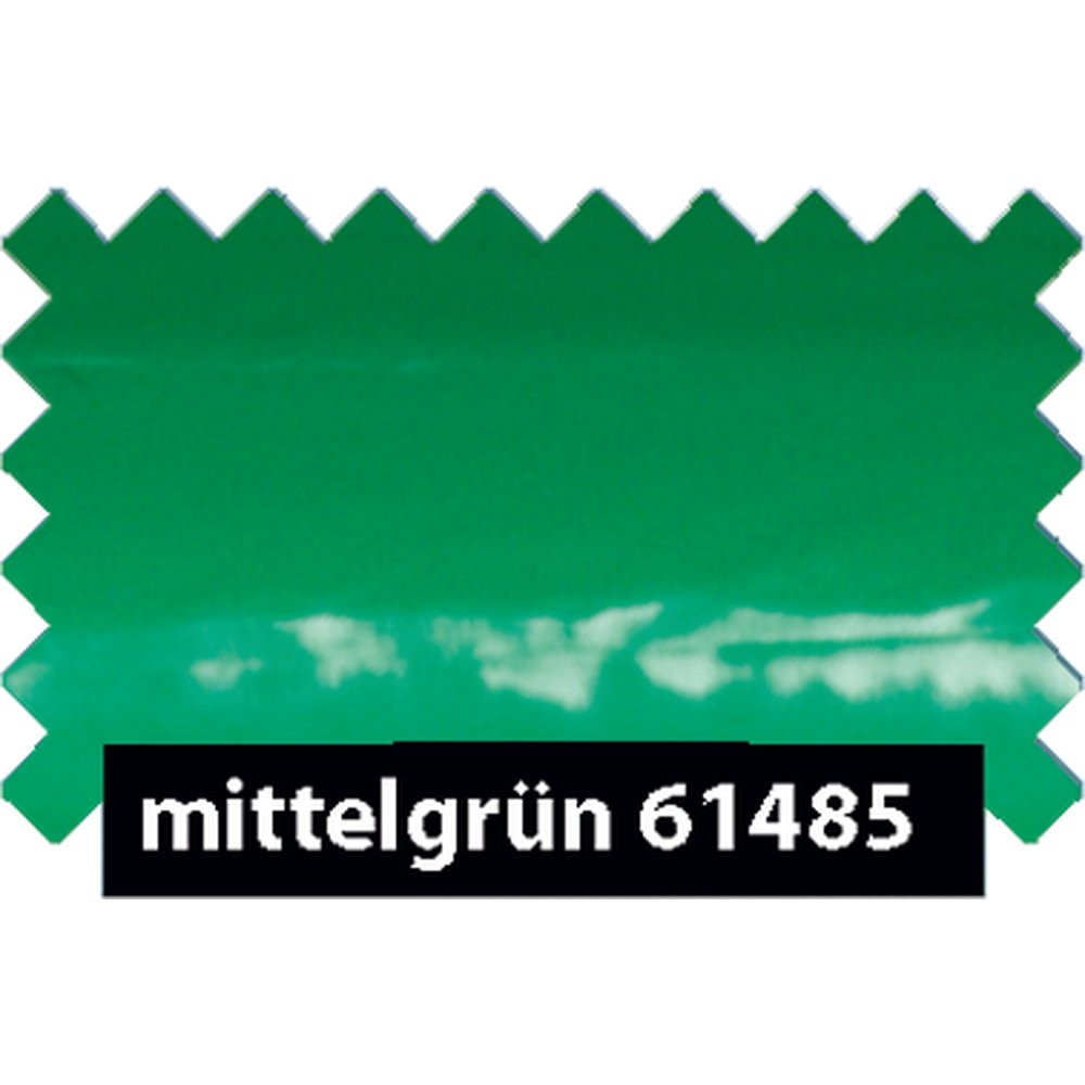 Lackfolie mittelgrün, 130 cm breit, doppellagig