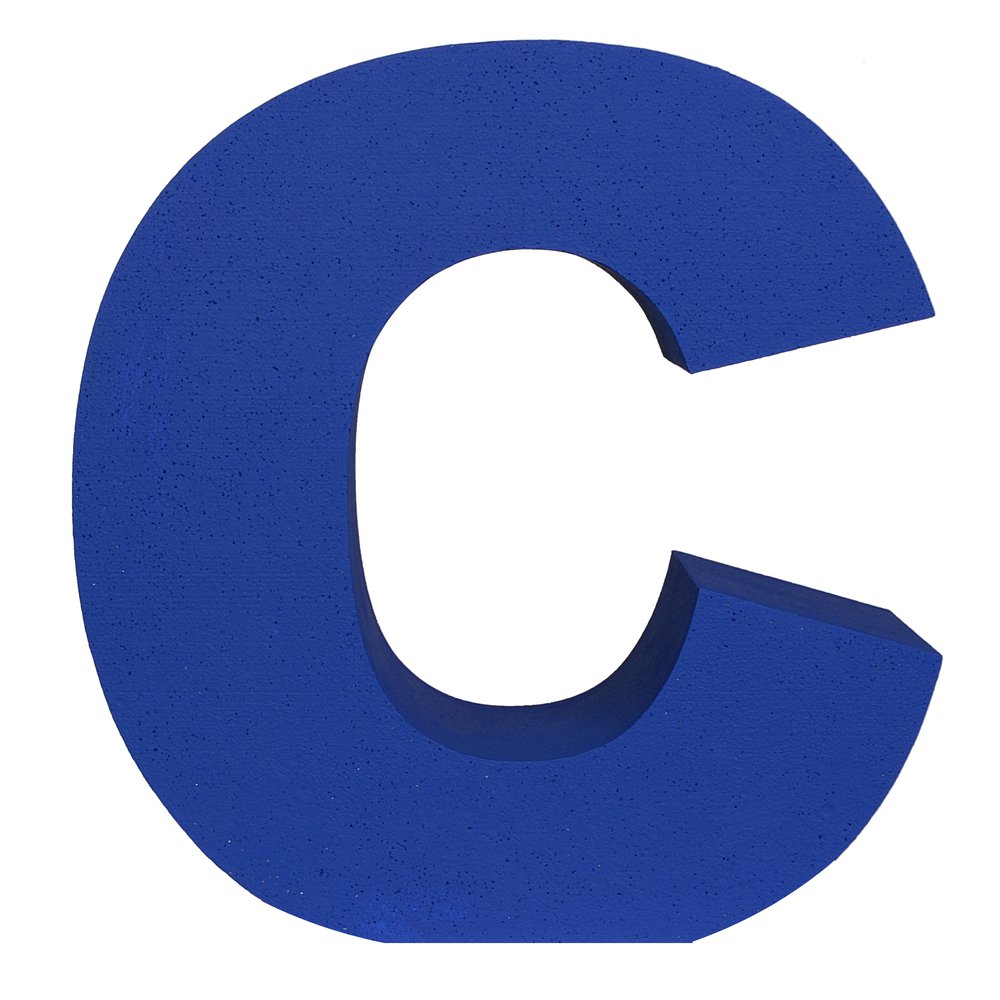 Buchstabe XXL C, 50 cm