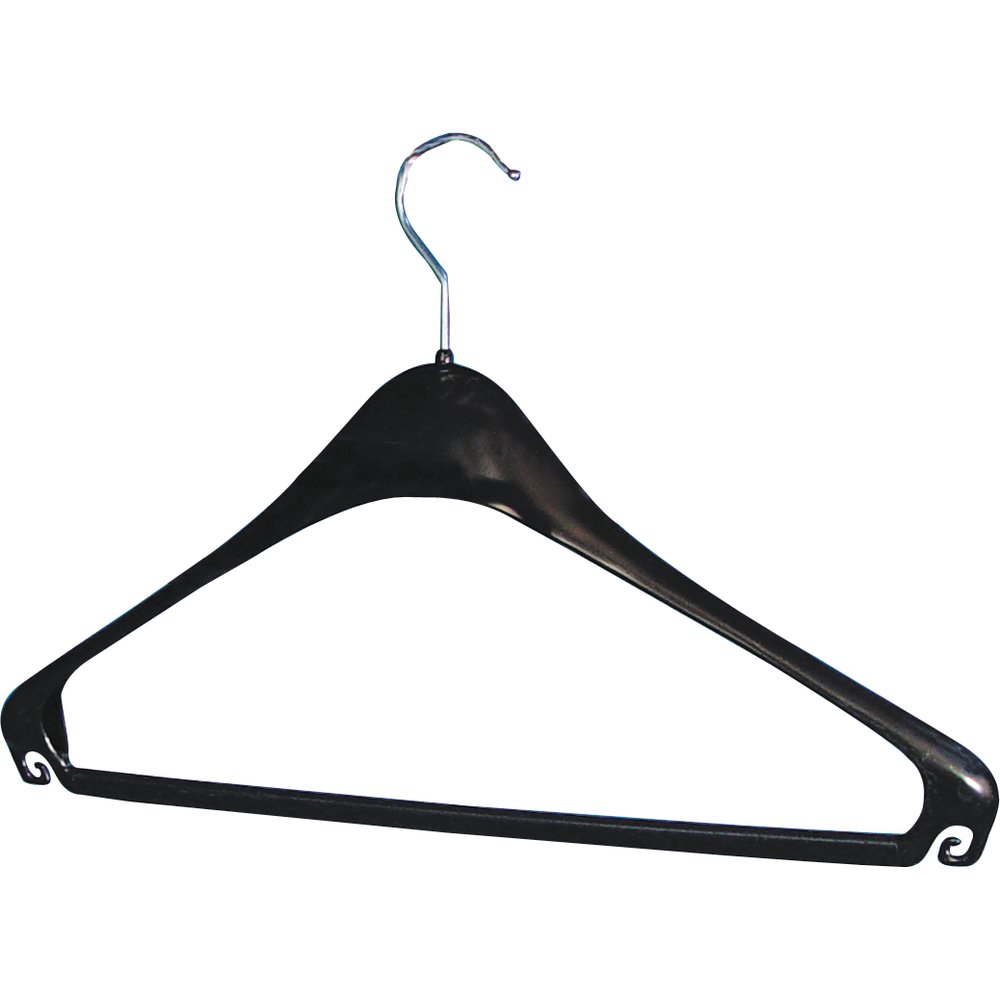 Anzugbügel F44 schwarz 44 cm