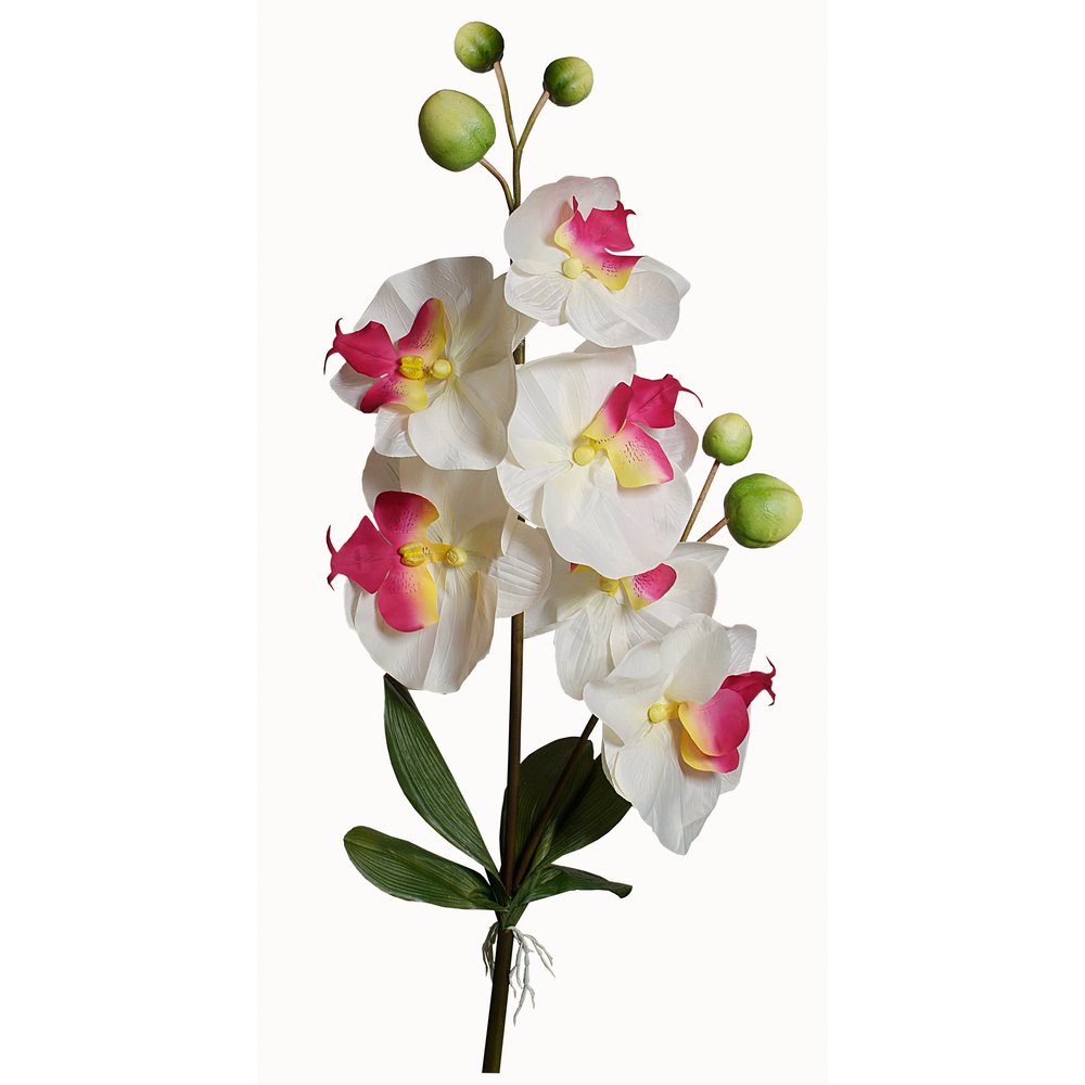 Orchidee XXL weiß, 180 cm, Ø 55 cm