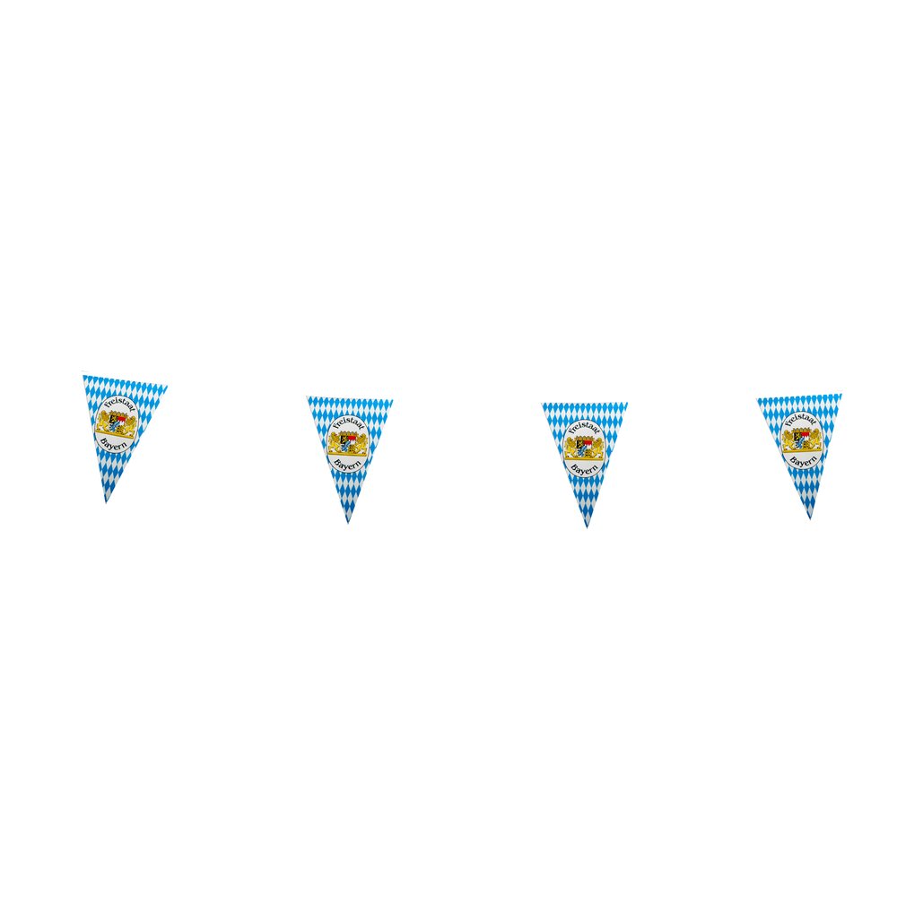 Wimpelkette Freistaat Bayern, 10 m