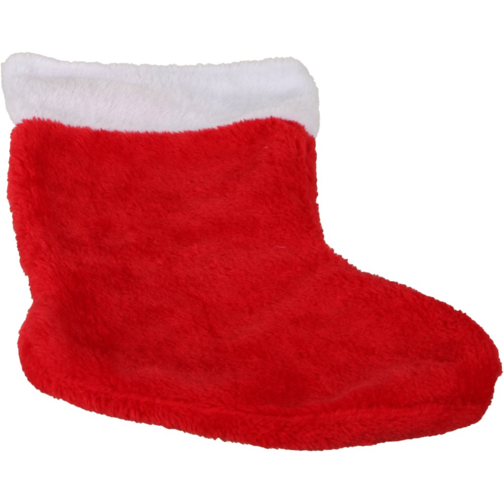 Nikolaus Socke Plüsch rot/weiß,24 x 41 cm