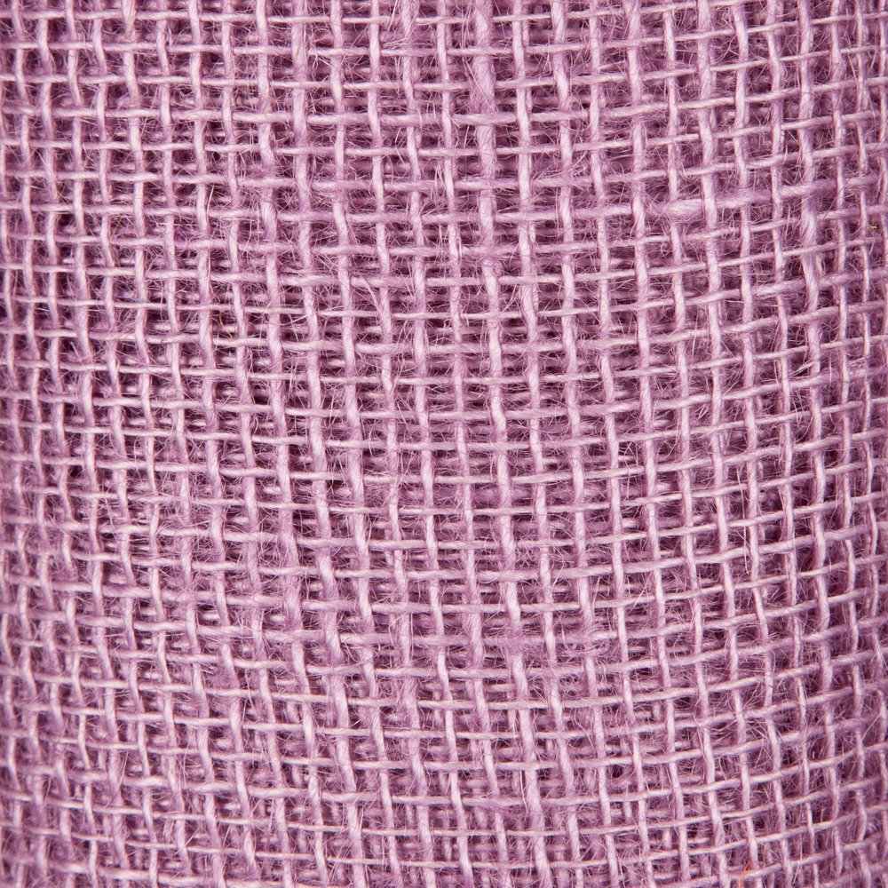 Jute Tischband lavendel, 30 cm x 10 m