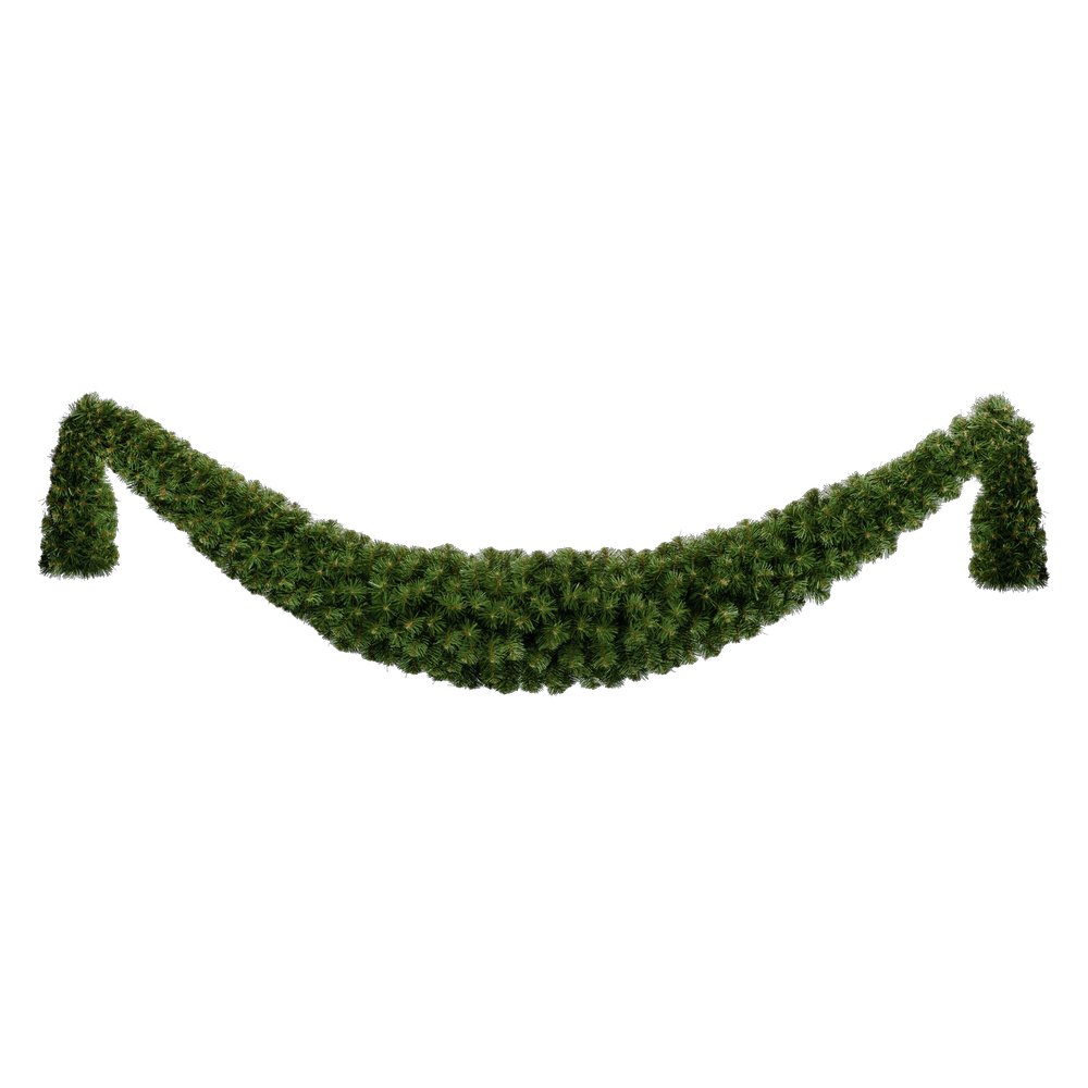 Bogengirlande + Seitenhänger grün, 400cm/2x 70cm