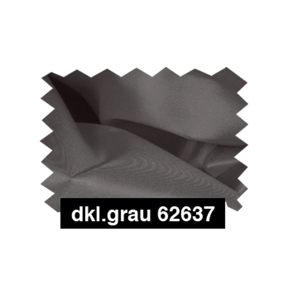 Polyester-Taft FR Stoff dunkelgrau, 150 cm breit, schwer entflammbar