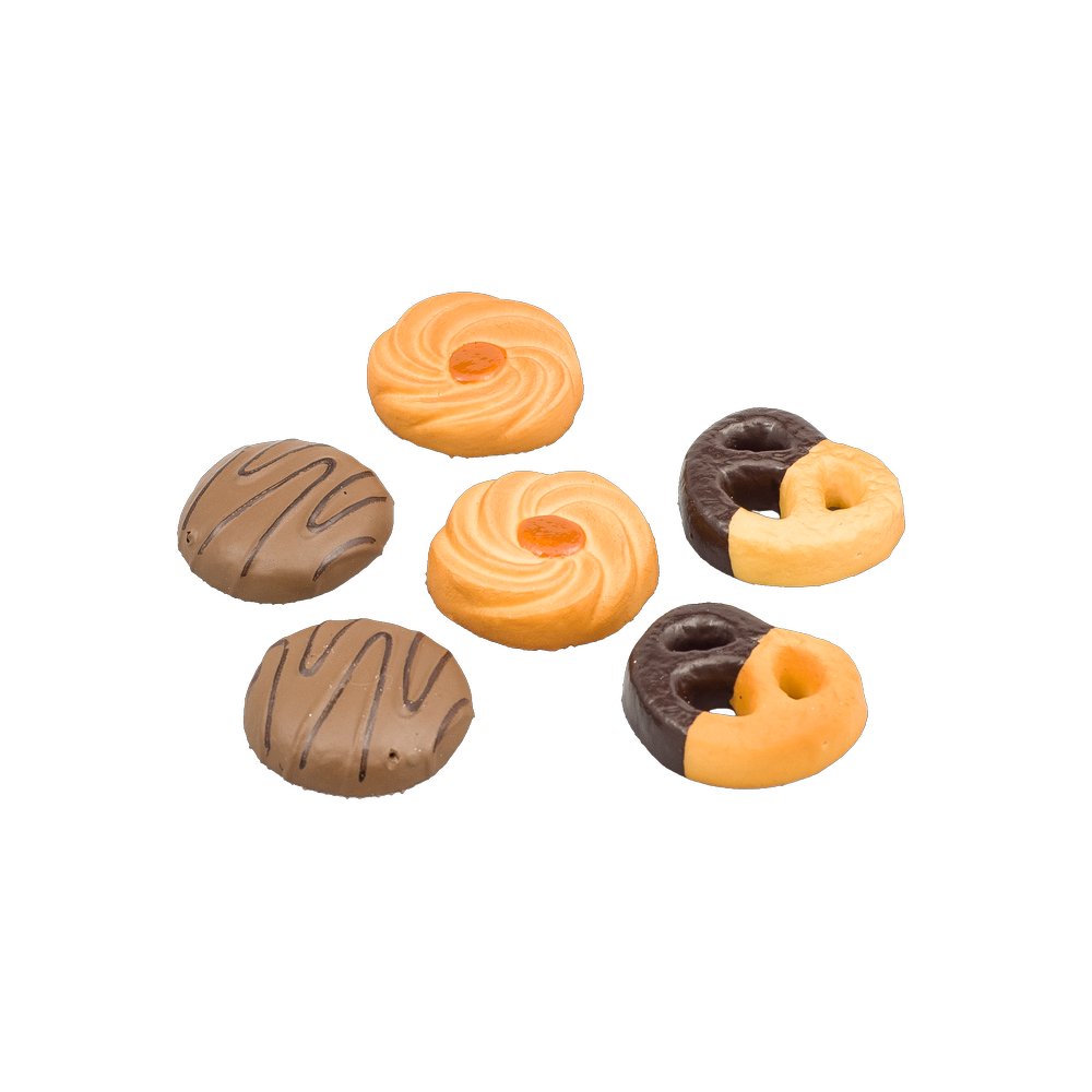 Gebäck-Mix 6 Stück, 5 cm
